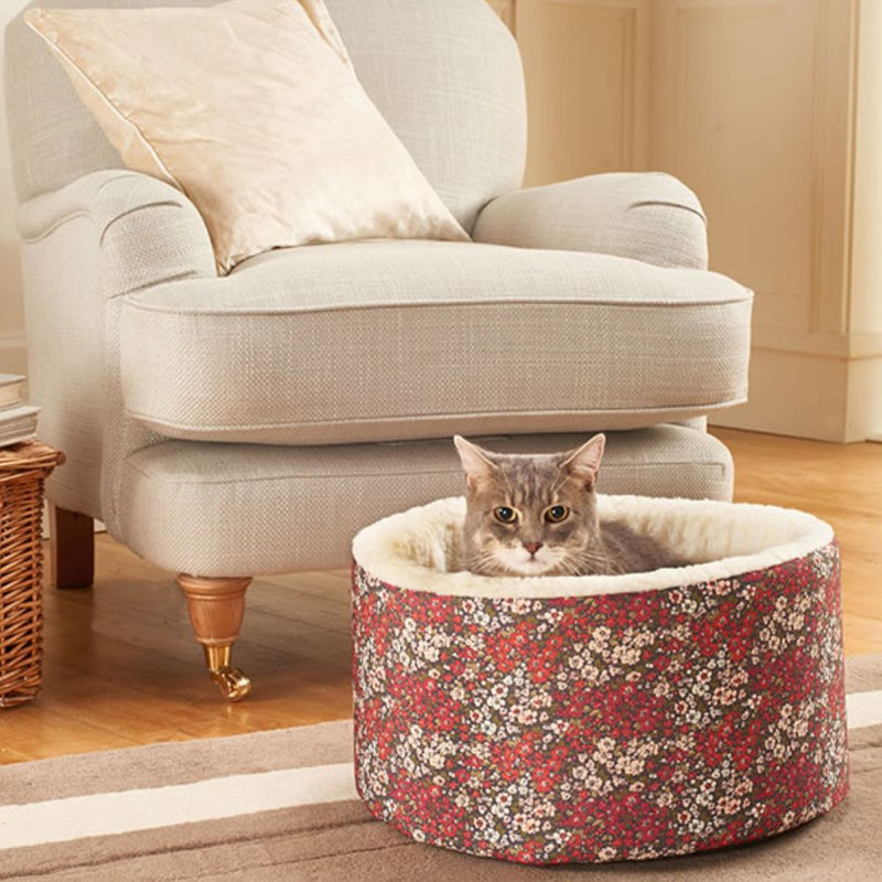 Laura Ashley Libby Cat Cosy Cat Bed - Percys Pet Products