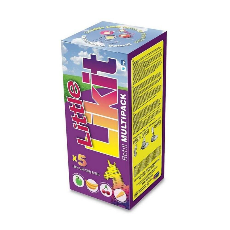 Likit Little Likit Multipack Horse & Pony Lick 5 x 250g - Percys Pet Products