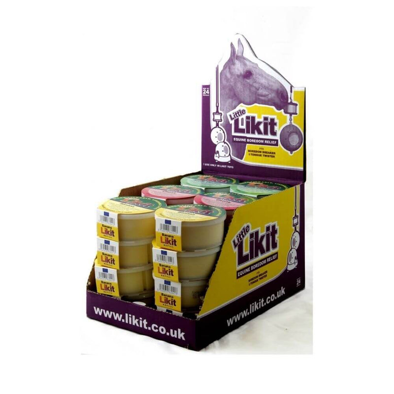 Likit Little Likit Original Assorted Flavours Horse & Pony Licks 24 x 250g - Percys Pet Products
