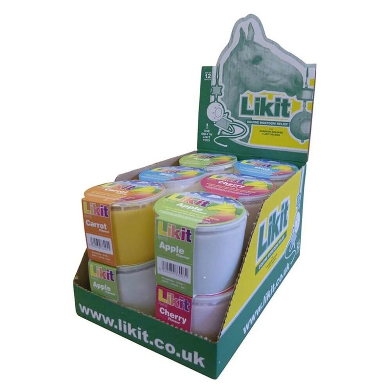 Likit Refill Assorted Flavours Horse & Pony Lick 12 x 650g - Percys Pet Products