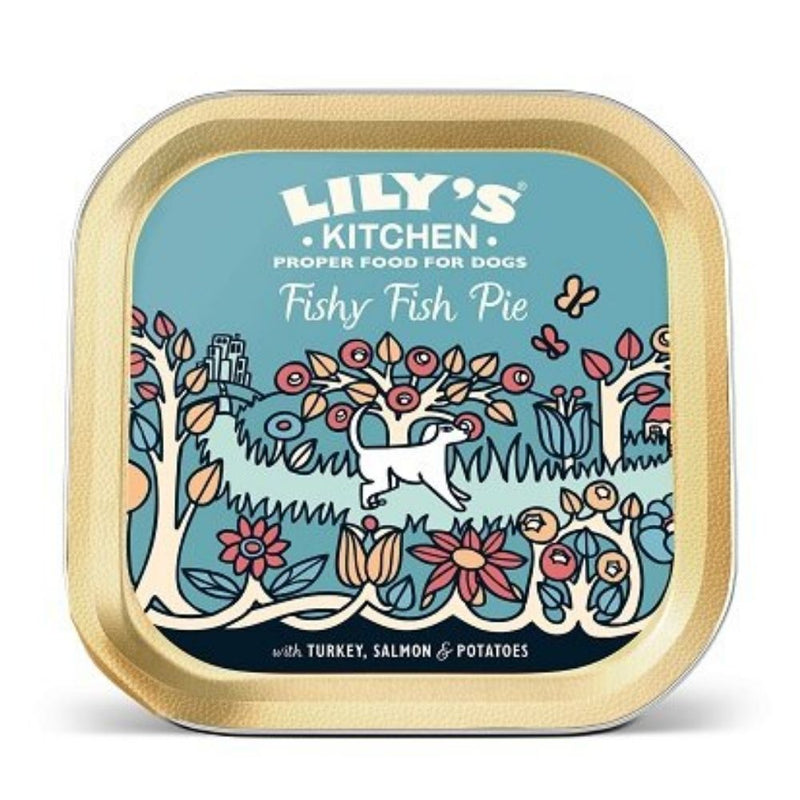 Lilys Kitchen Fishy Fish Pie Foil 10 x 150g - Percys Pet Products