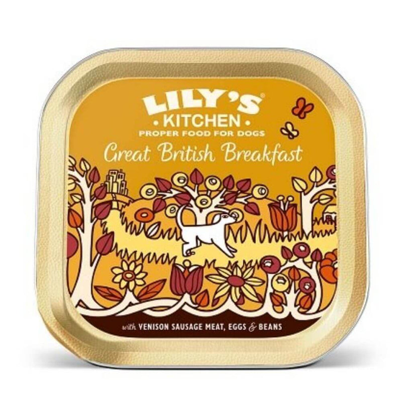 Lilys Kitchen Great British Breakfast Foil 10 x 150g - Percys Pet Products