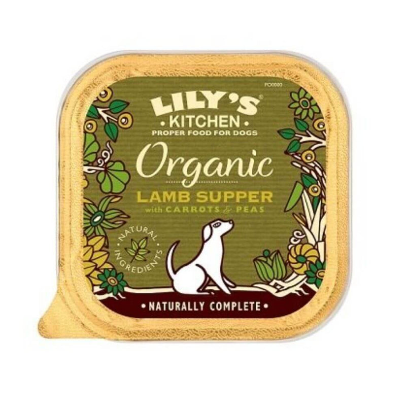 Lilys Kitchen Organic Lamb Supper Foils 11 x 150g - Percys Pet Products