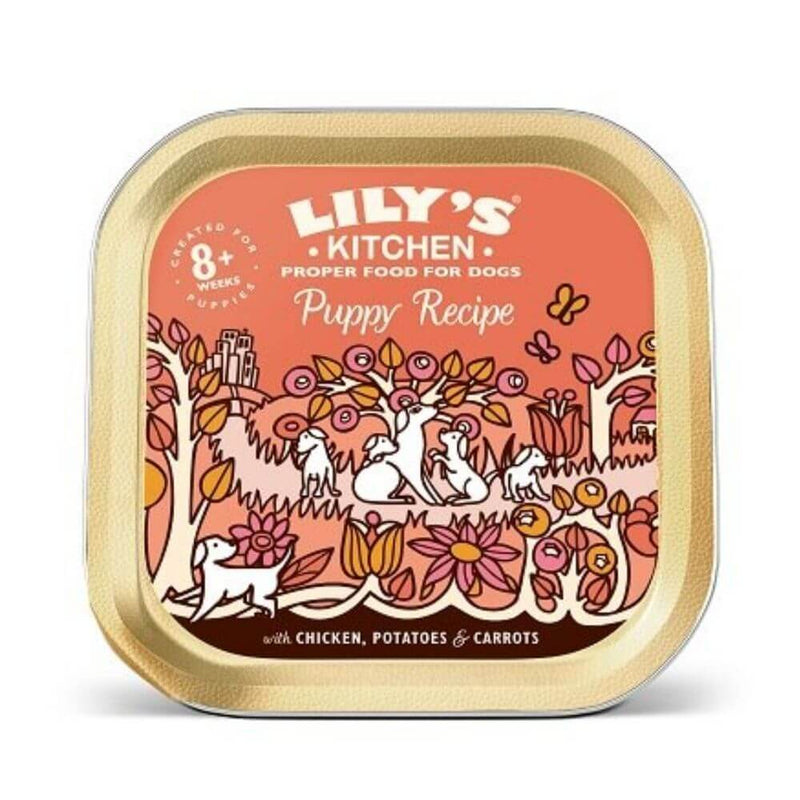 Lilys Kitchen Puppy Chicken Dinner Foil 10 x 150g - Percys Pet Products