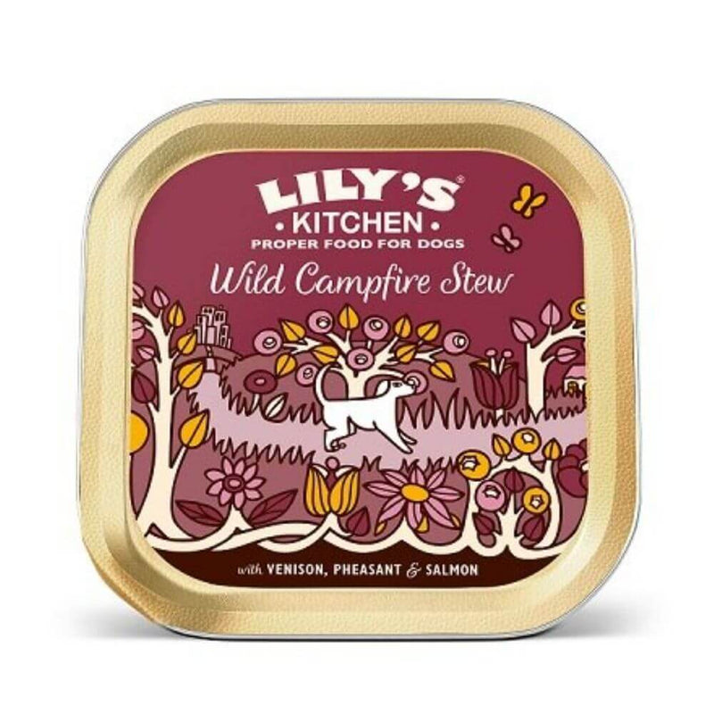 Lilys Kitchen Wild Campfire Stew Foil 10 x 150g - Percys Pet Products