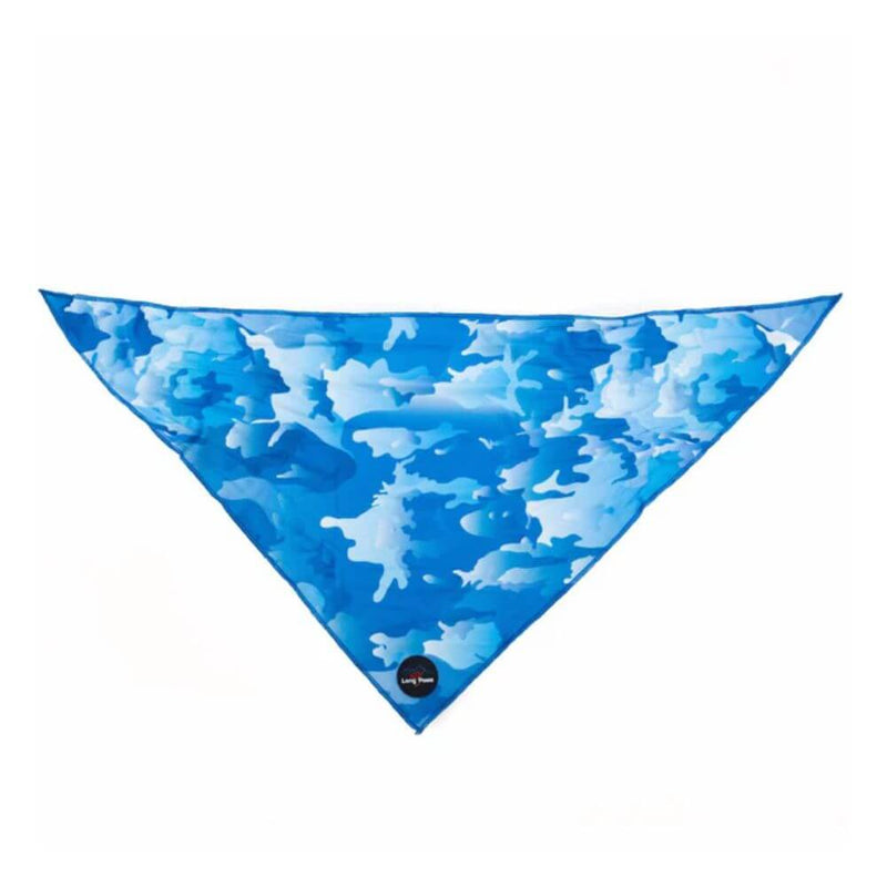 Long Paws Funk The Dog Bandana in Blue Camo - Percys Pet Products