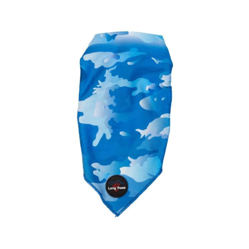 Long Paws Funk The Dog Bandana in Blue Camo - Percys Pet Products