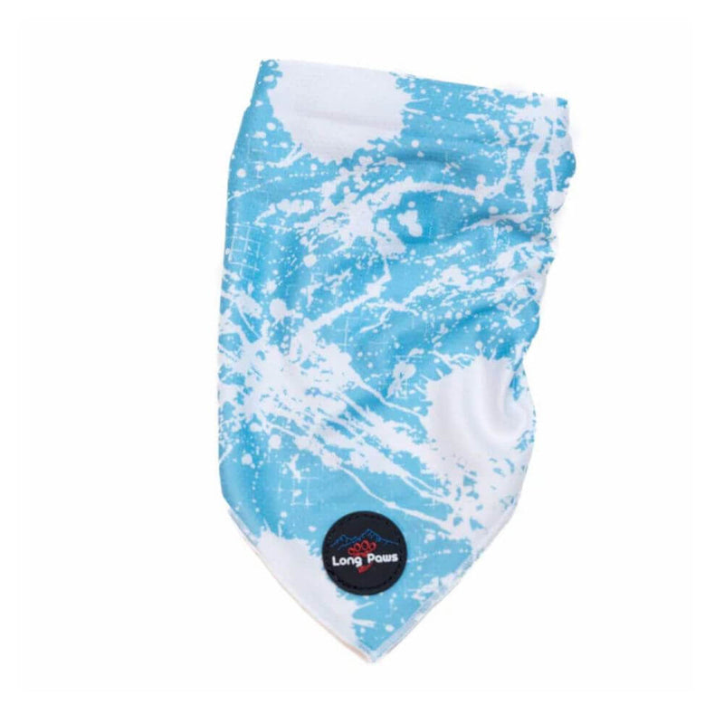 Long Paws Funk The Dog Bandana in Blue Tie Dye - Percys Pet Products