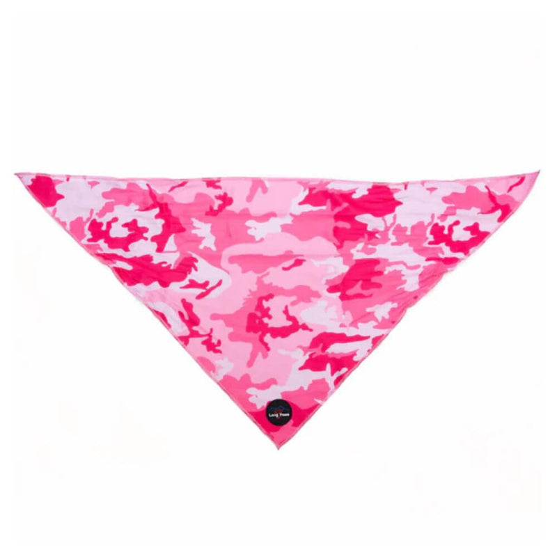Long Paws Funk The Dog Bandana in Pink Camo - Percys Pet Products