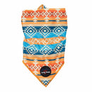 Long Paws Funk The Dog Bandana in Sunrise Blue Orange - Percys Pet Products