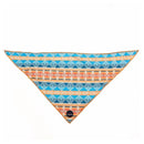 Long Paws Funk The Dog Bandana in Sunrise Blue Orange - Percys Pet Products