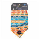 Long Paws Funk The Dog Bandana in Sunrise Blue Orange - Percys Pet Products