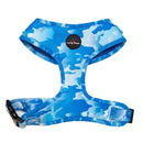 Long Paws Funk The Dog Harness in Blue Camo - Percys Pet Products