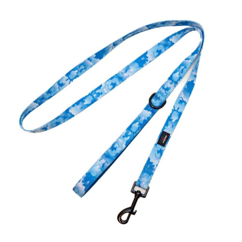 Long Paws Funk The Dog Lead in Blue Camo - Percys Pet Products