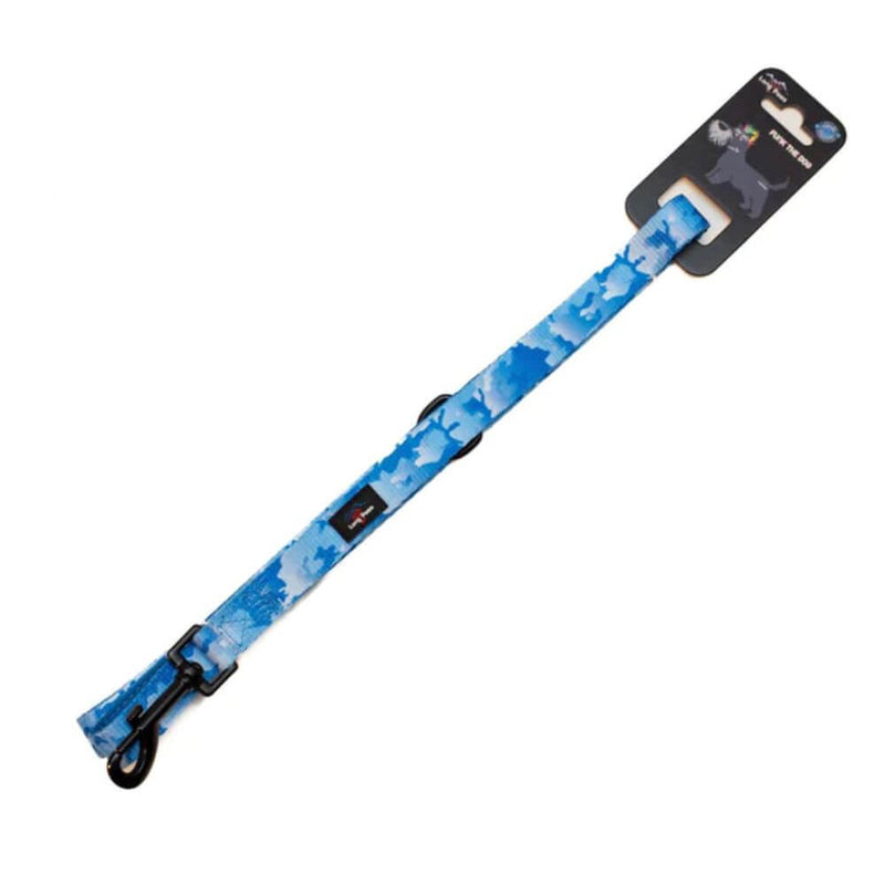 Long Paws Funk The Dog Lead in Blue Camo - Percys Pet Products