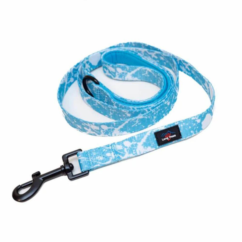 Long Paws Funk The Dog Lead in Blue Tie Dye - Percys Pet Products