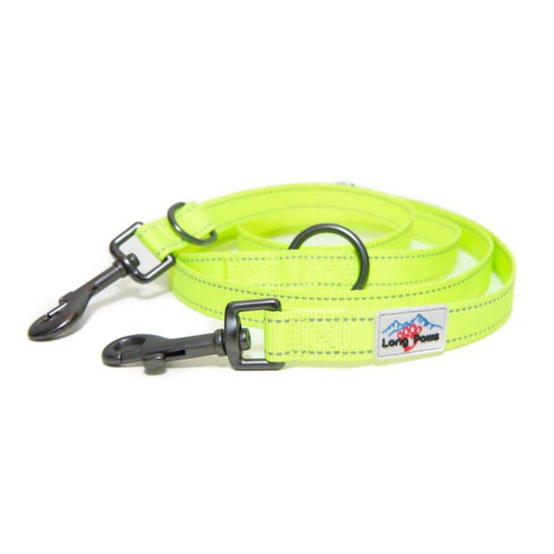 Long Paws Neon Collar & Reflective Training Lead Dog Walking Set - Percys Pet Products