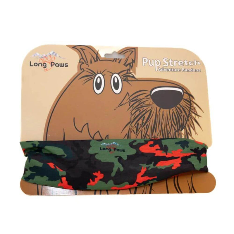 Long Paws PupStretch Camo Bandanas for Dogs - Percys Pet Products