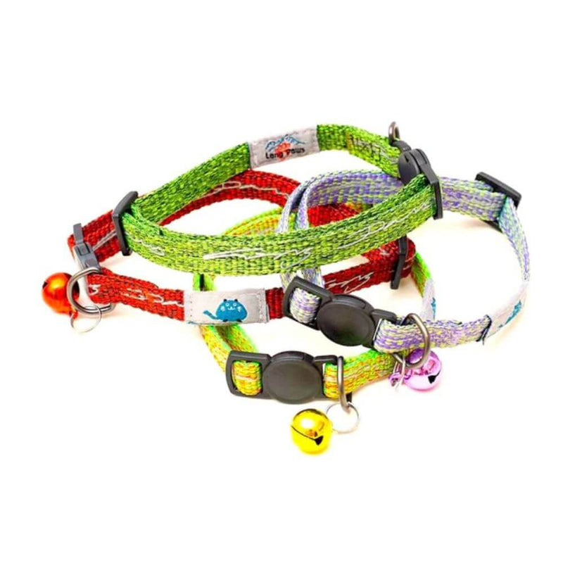 Long Paws Tom & Tabby Reflective Cat Collar - Percys Pet Products