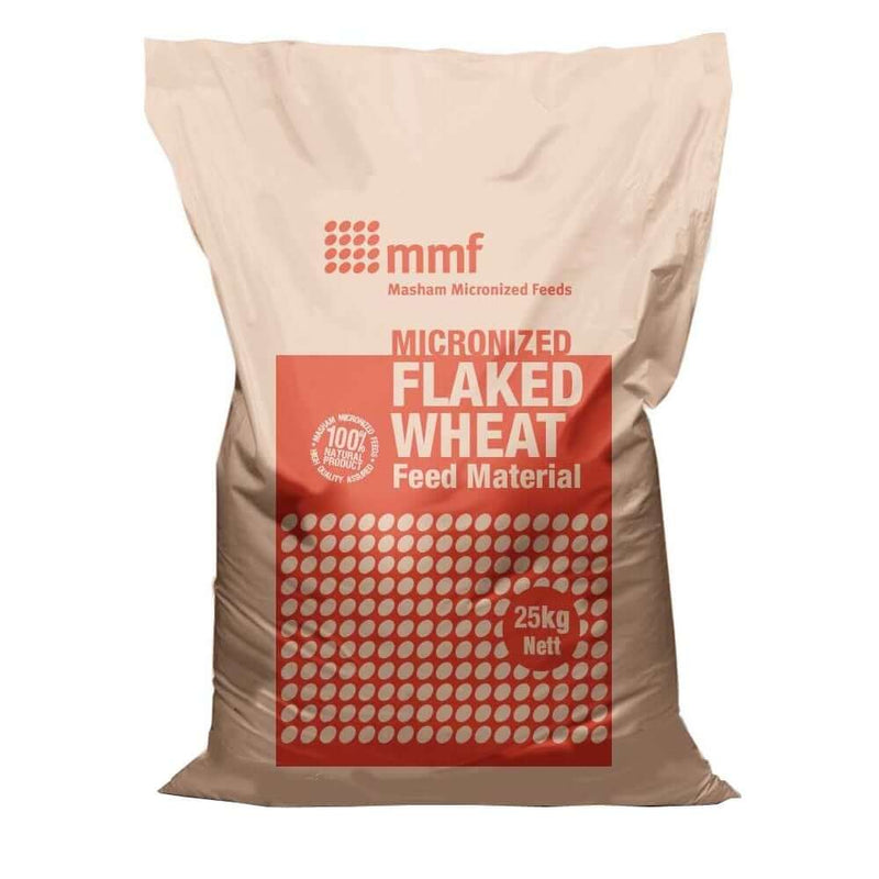 Masham Micronized Feeds Flaked Wheat 25kg - Percys Pet Products