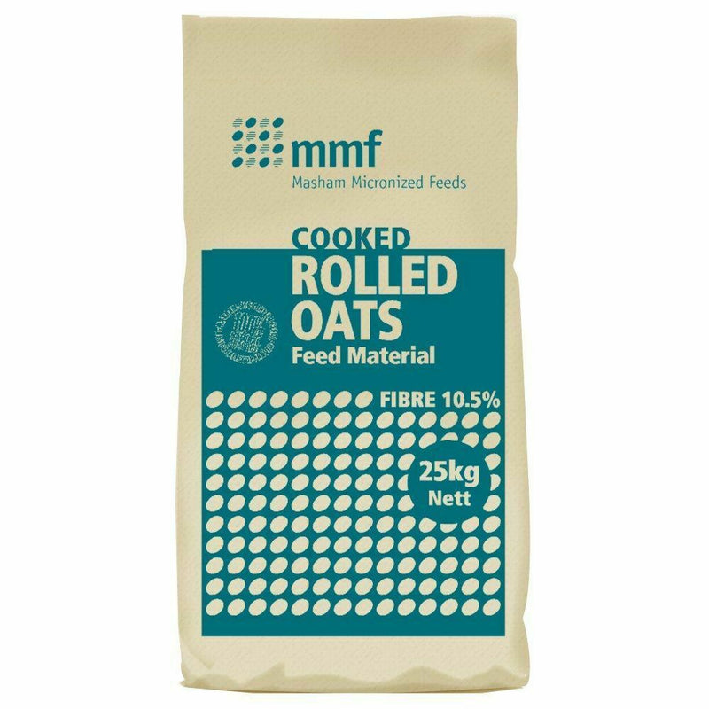 MMF Cooked Rolled Oats - 25kg - Percys Pet Products