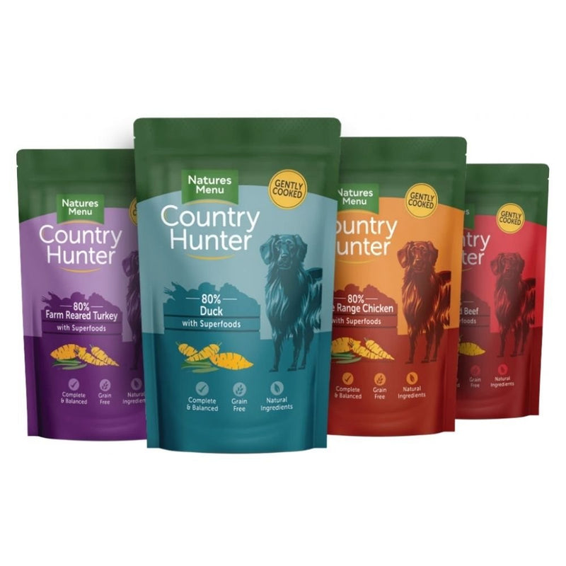 Natures Menu Country Hunter Superfood Selection for Dogs 3 x 12 x 150g - Percys Pet Products