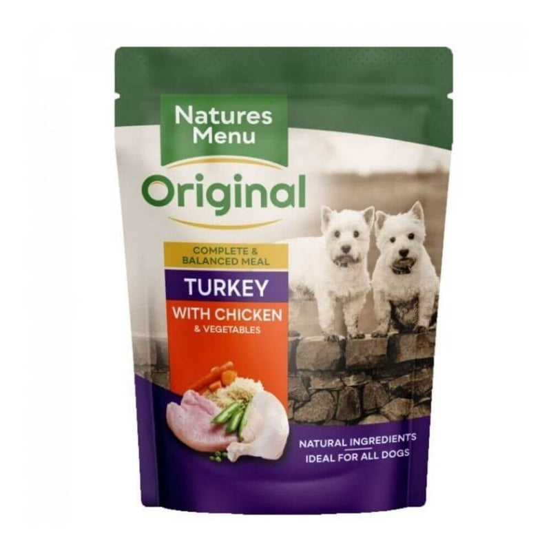 Natures Menu Dog Chicken & Turkey 8 x 300g - Percys Pet Products