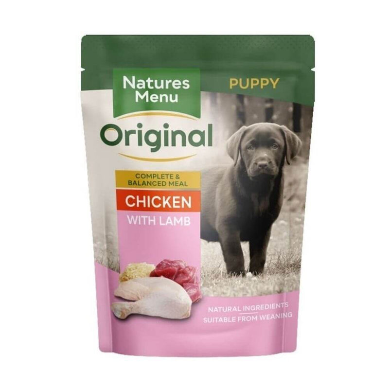 Natures Menu Puppy Food with Chicken 8 x 300g - Percys Pet Products