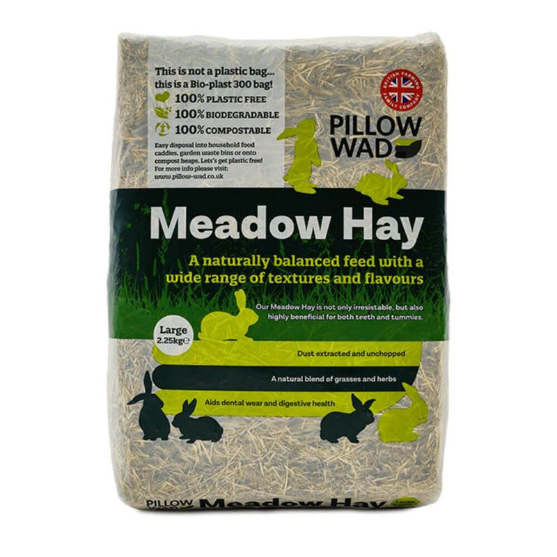 Pillow Wad Meadow Hay Maxi 3.75kg - Percys Pet Products