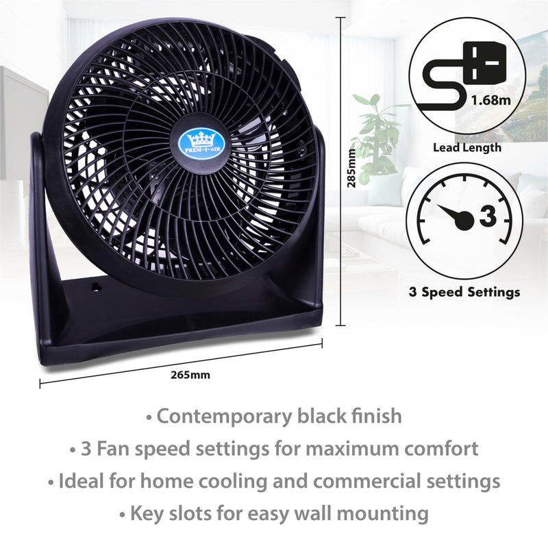 Prem-I-Air High Velocity Fan - Floor or Wall Mountable - Percys Pet Products