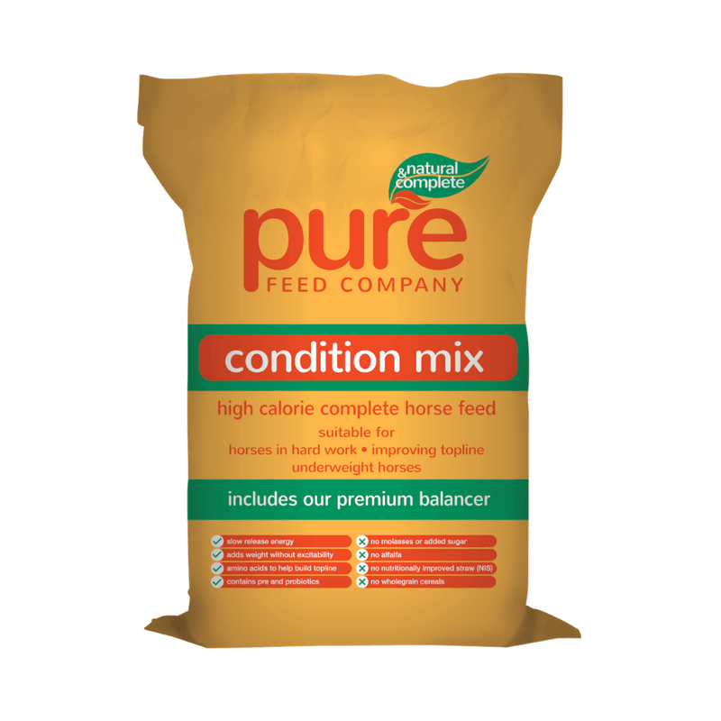 Pure Feed Pure Condition Mix Horse Feed 15kg - Percys Pet Products