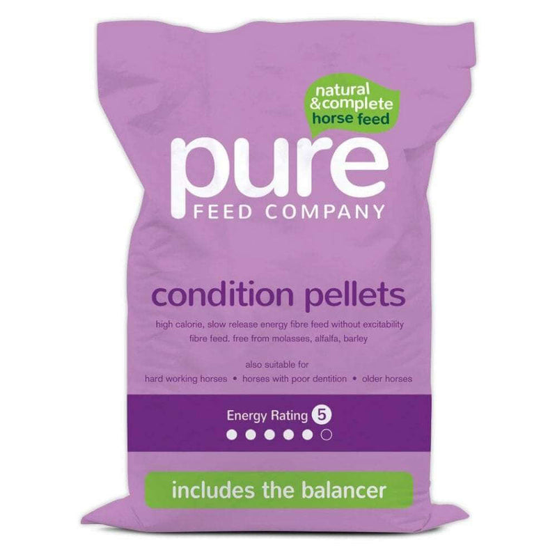 Pure Feed Pure Condition Pellets Horse Feed 15kg - Percys Pet Products