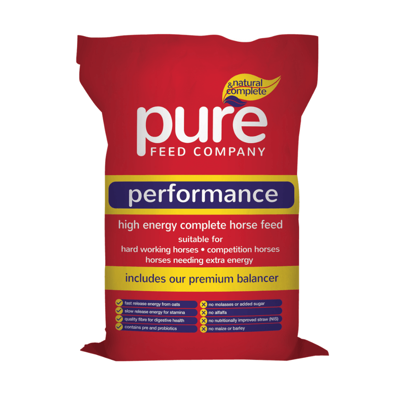 Pure Feed Pure Performance Horse Feed 15kg - Percys Pet Products