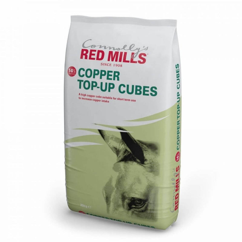 Red Mills Copper Top Up Cubes 14% 20kg - Percys Pet Products