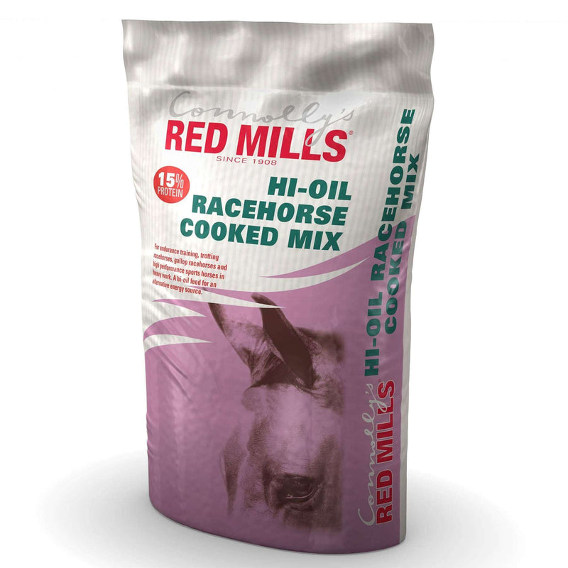 Red Mills Hi-Oil Cooked Racehorse Mix 15% 25kg - Percys Pet Products