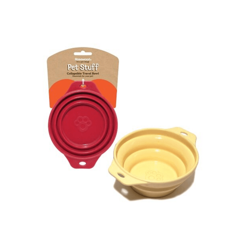 Rosewood Pet Stuff Collapsible Travel Bowl - Percys Pet Products