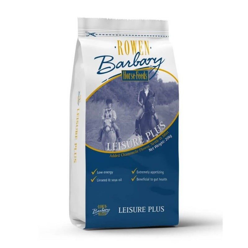 Rowen Barbary Leisure Plus 20kg - Percys Pet Products