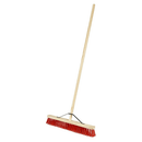 Saddlers PVC Platform Broom Handle & Head - 24" - Percys Pet Products