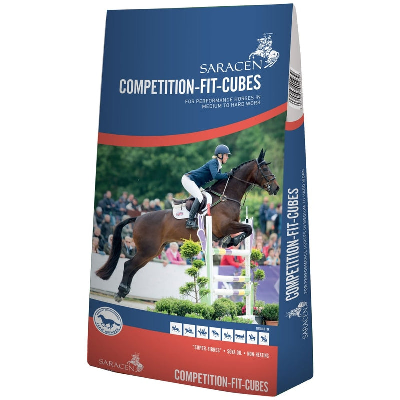 Saracen Competition Fit Cubes 20kg - Percys Pet Products