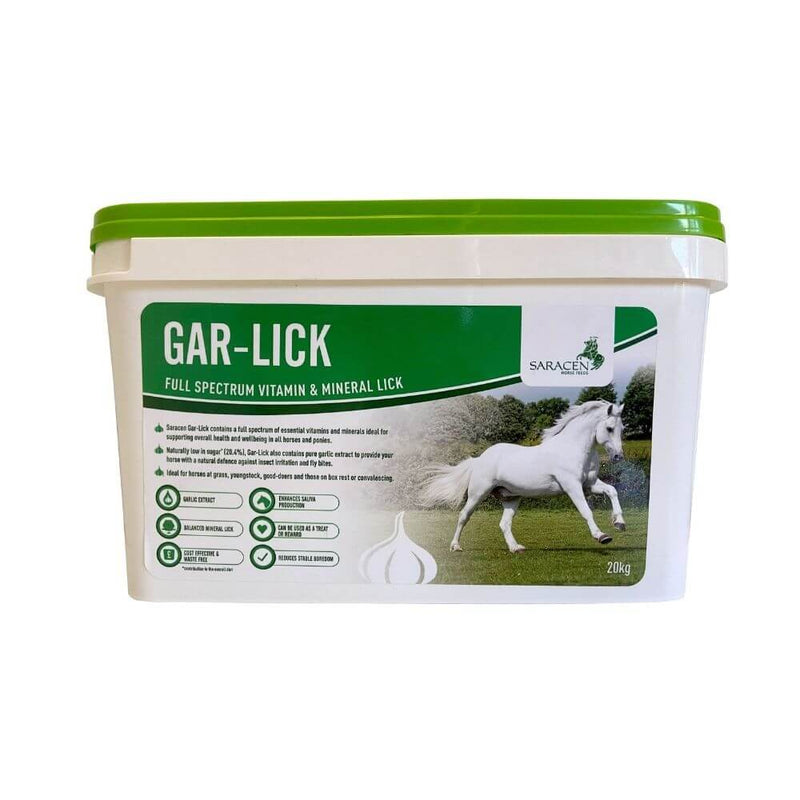 Saracen Gar-Lick for All Horses & Ponies 20kg - Percys Pet Products
