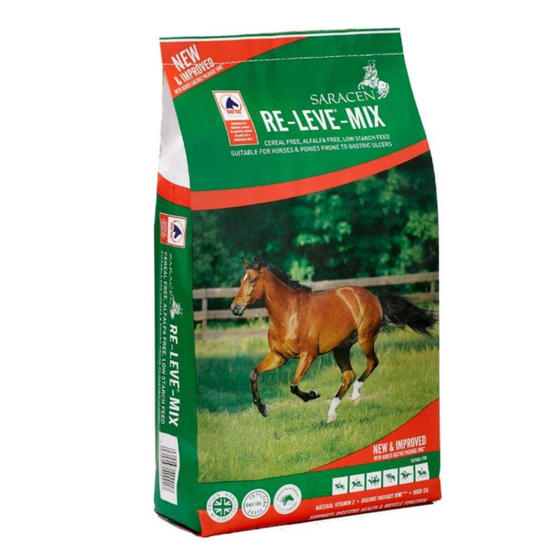 Saracen Re-Leve Mix Horse Feed 20kg - Percys Pet Products