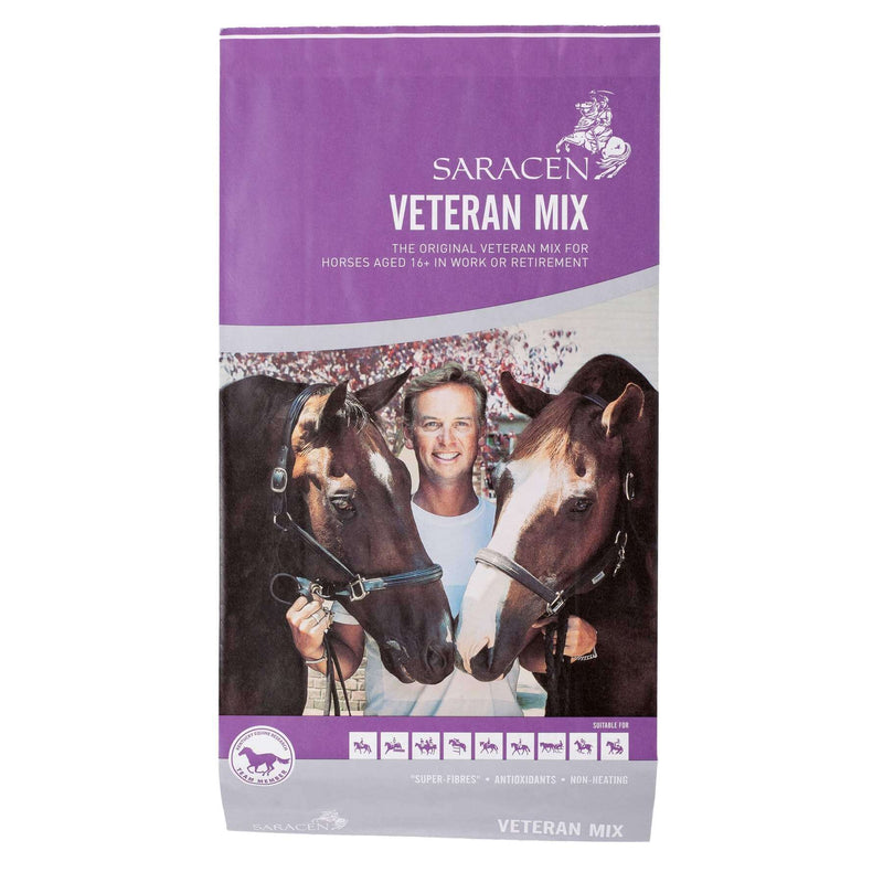 Saracen Veteran Mix Horse Feed 20kg - Percys Pet Products