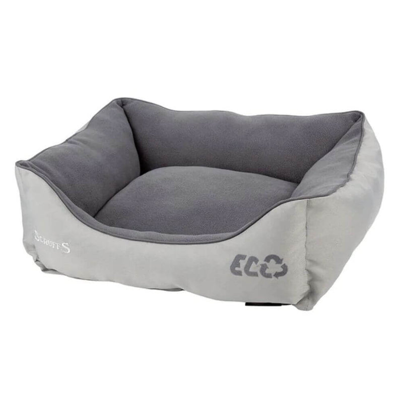 Scruffs Eco Box Dog Bed - Grey - Percys Pet Products