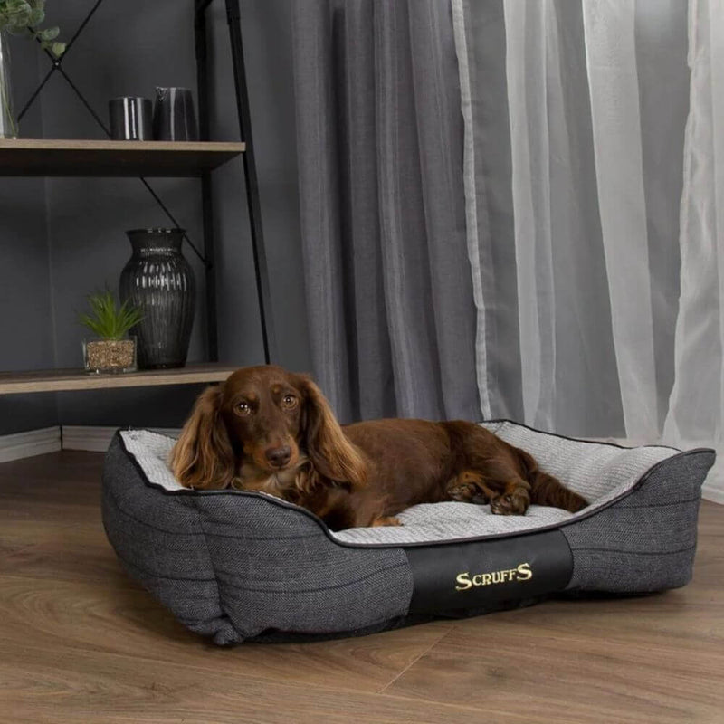 Scruffs Windsor Box Faux Tweed Dog Bed - Percys Pet Products