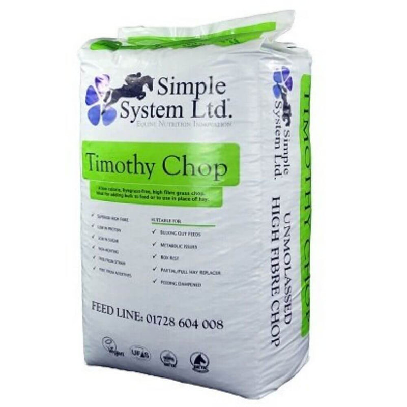 Simple System Timothy Chop 12.5kg - Percys Pet Products