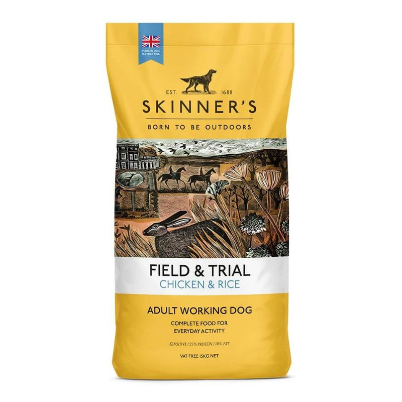 Skinners Field & Trial Adult Chicken & Rice 15kg - Percys Pet Products