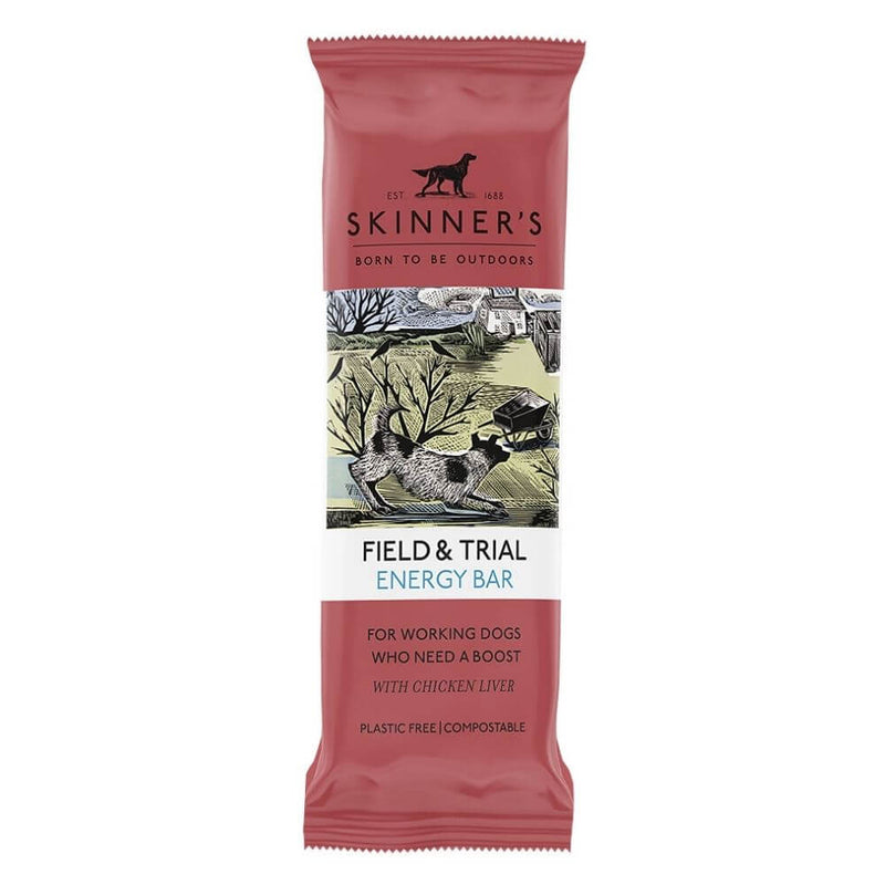 Skinners Field & Trial Energy Bars 12 x 35g - Percys Pet Products