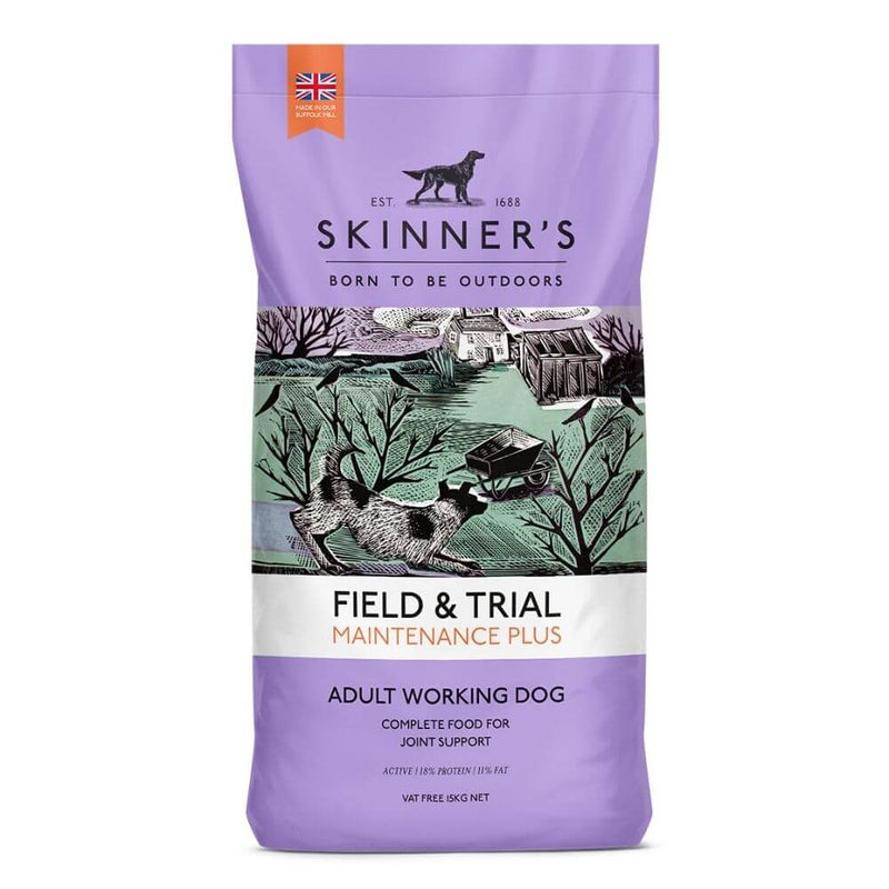 Skinners Field & Trial Maintenance Plus 15kg - Percys Pet Products