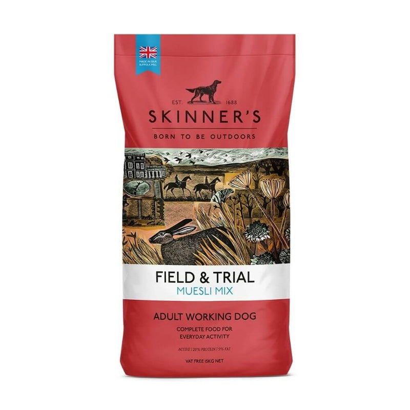 Skinners Field & Trial Muesli Mix 15kg - Percys Pet Products