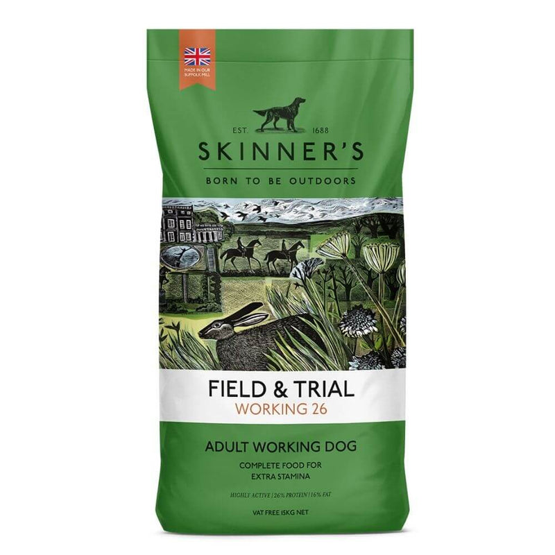 Skinners Field & Trial Working 26 15kg - Percys Pet Products